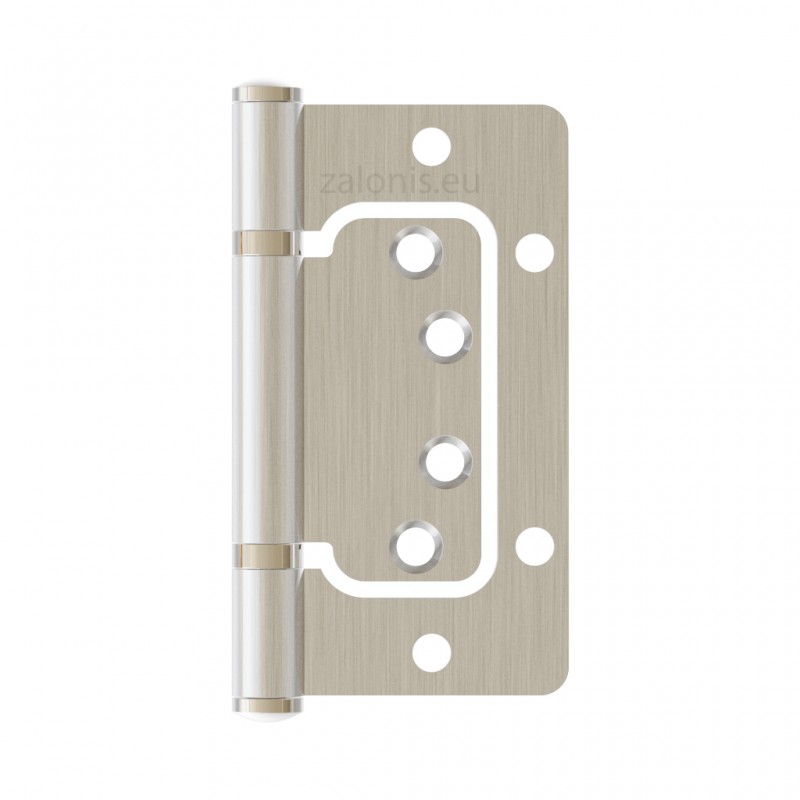 HINGE FOR DOORS AND WINDOWS 100x90x2.5 / NICKEL MAT